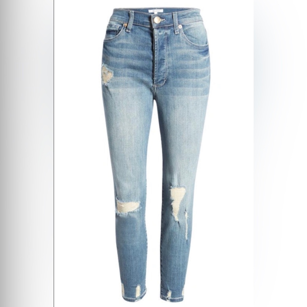 Sts Blue Christy High Waist Crop Tapered Jeans in Adelita Women’s Waist 30 NWT